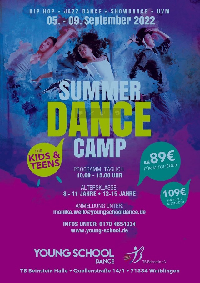 summer dance camp 2022