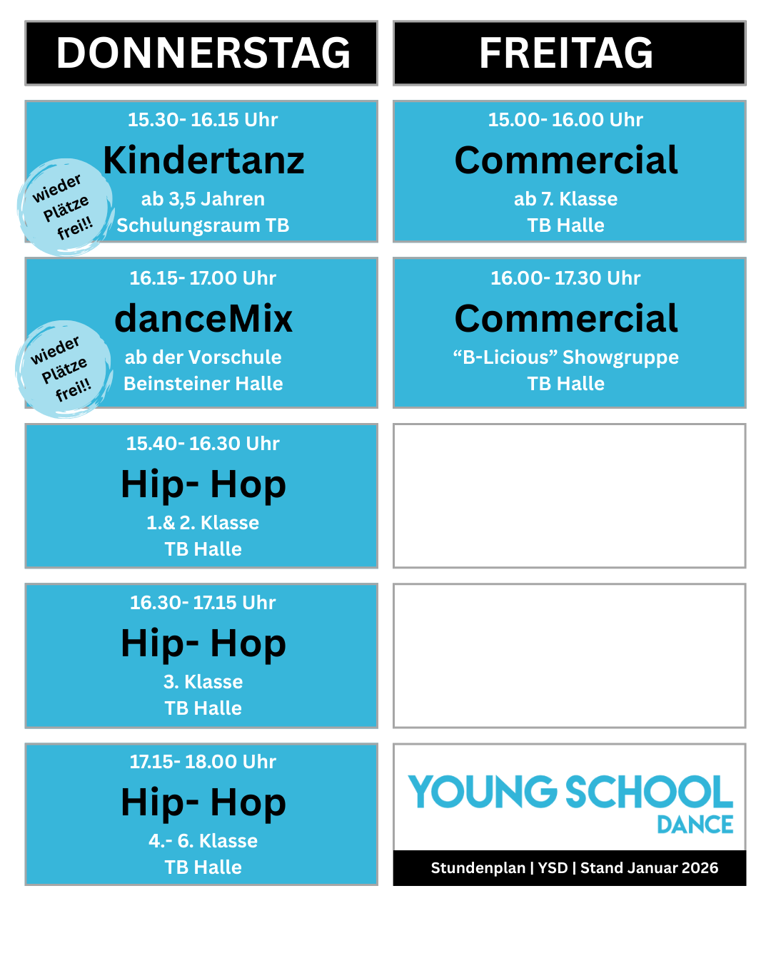 Stundenplan Beinstein NEU2 Februar 26